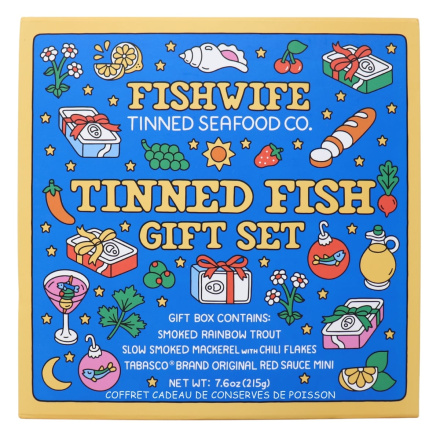 Fishwife Tinned Fish Gift Set Front