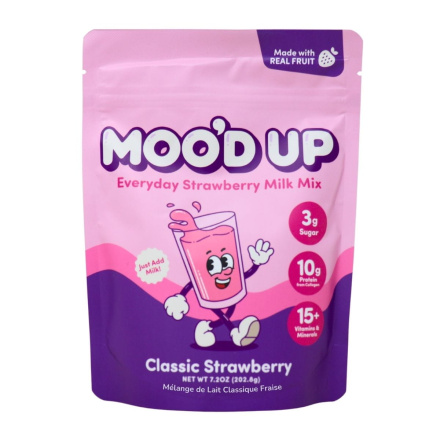 Moo’d Up Milk Mix Classic Strawberry Front