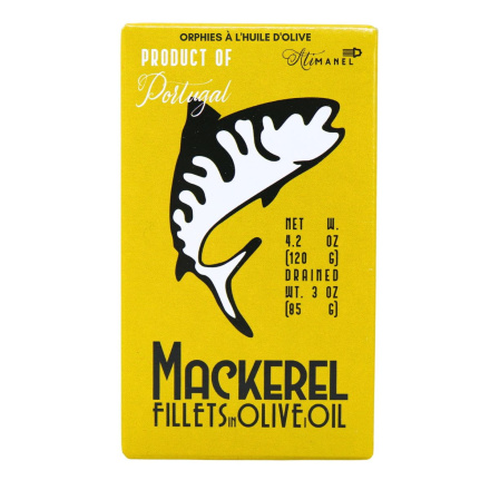 Ati Manel Mackerel Fillets in Olive Oil Front