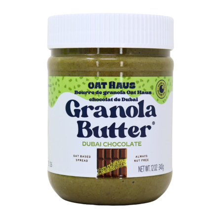 Oat Haus Granola Butter Dubai Chocolate