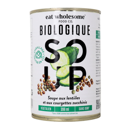 Eat Wholesome Lentil and Zucchini Soup Front