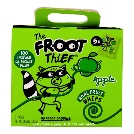 Front of The Froot Thief, Real Fruit Snacks, Fruit Snacks For Kids