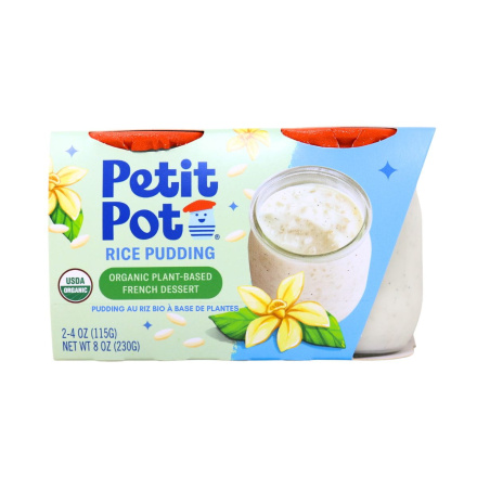 Petit Pot Organic Plant-Based French Dessert Rice Pudding Front