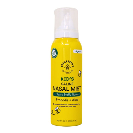 Beekeeper's Naturals Propolis + Aloe Kid's Saline Nasal Mist Front