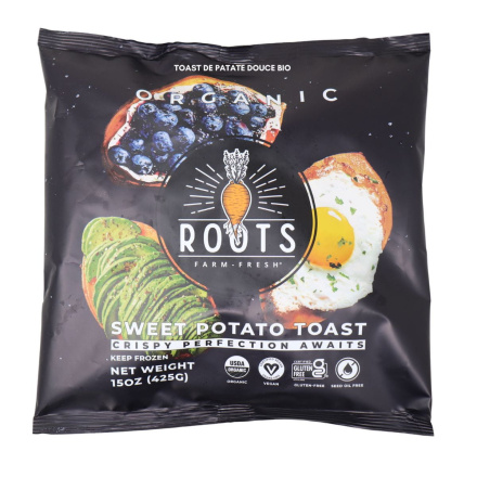 Roots Farm Fresh Organic Sweet Potato Toast Front