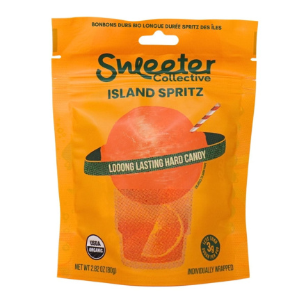 Sweeter Collective Organic Long Lasting Hard Candy Island Spritz Front