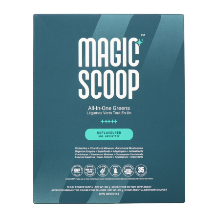 Magic Scoop All-In-One-Greens Unflavoured Front