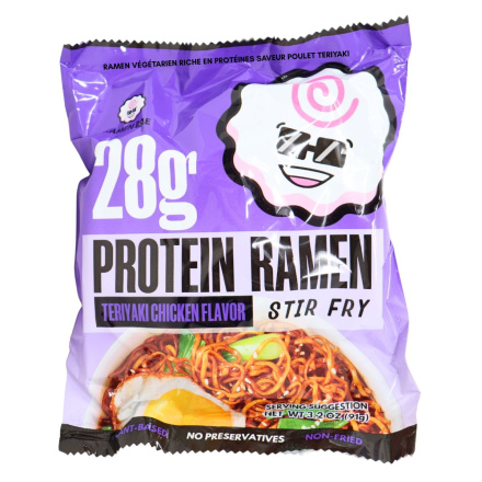 Ramen Bae Plant-Based High-Protein Ramen Stir Fry Teriyaki Chicken Front