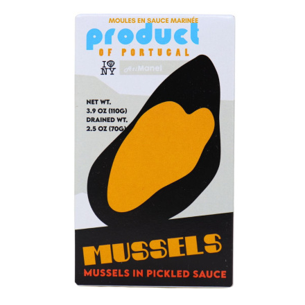 Ati Manel Mussels in Pickled Sauce Front