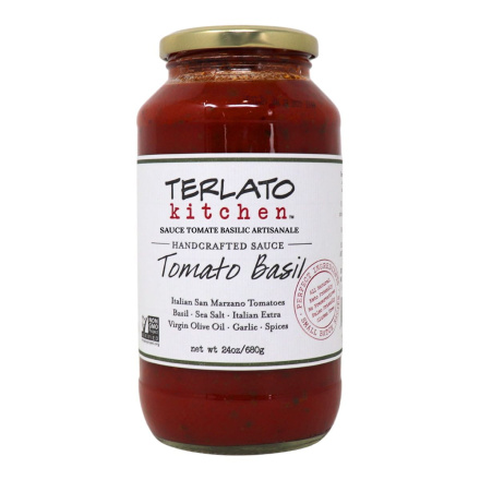 Terlato Kitchen Handcrafted Sauce Tomato BasiL Front