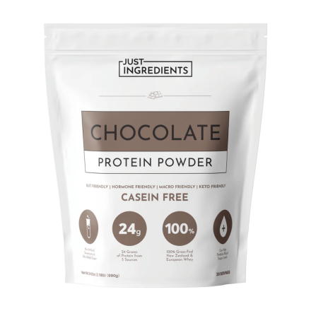 Just Ingredients Gut-Friendly Protein Powder Chocolate, 990g