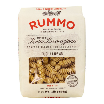Rummo Lenta Lavorazione Fusilli No. 48 Front