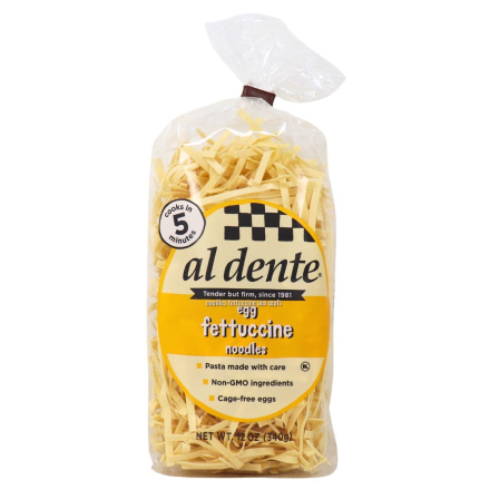 Al Dente Traditional Egg Fettuccine Front