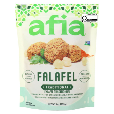 Afia Gluten-Free Falafel Traditional Front