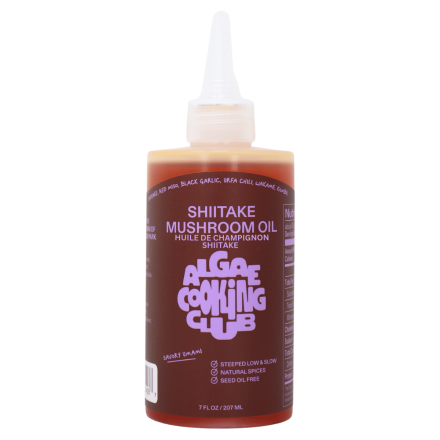 Algae Cooking Club Shiitake Mushroom Oil Front