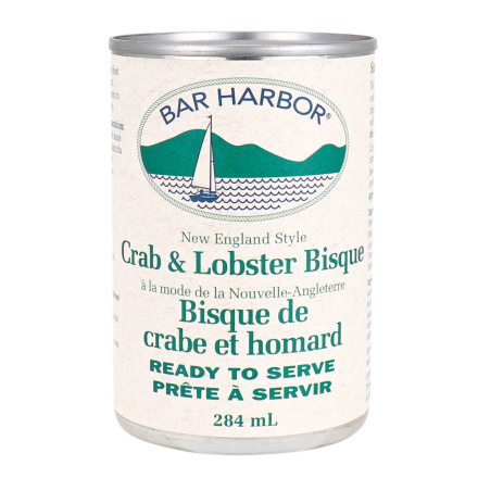 Front of Bar Harbor New England Crab & Lobster Bisque, 284ml