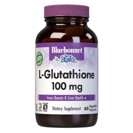 Bluebonnet Nutrition L-Glutathione 100mg Front