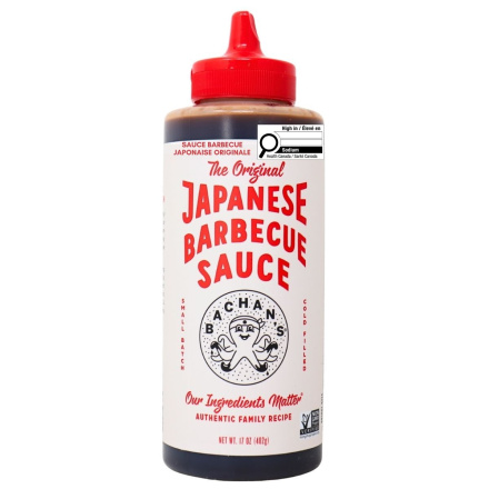 Front of Bachan’s Authentic Japanese Barbecue Sauce Original - Asian BBQ Sauce - Authentic Japanese Sauces - Japanese Sauces