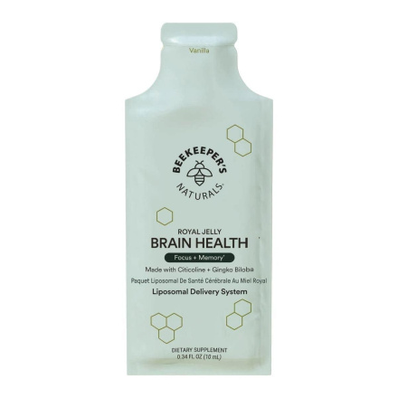 Beekeeper’s Naturals Royal Jelly Brain Health Liposomal Packet Canada Front