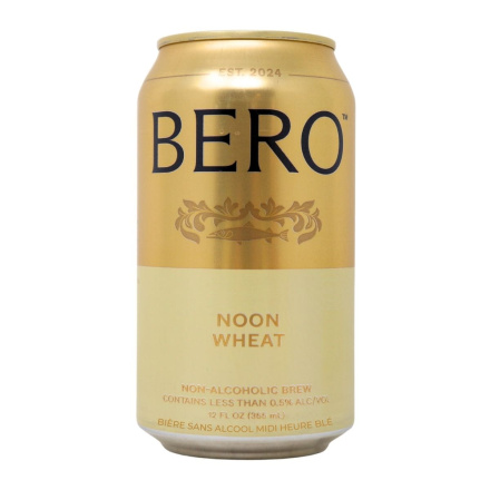 Bero Non-Alcoholic Beer Noon Wheat Canada Front