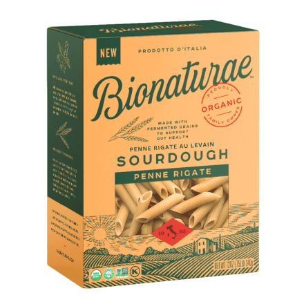Bionaturae Organic Sourdough Pasta Penne Rigate, 340g