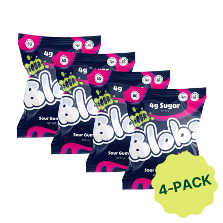 Blobs Low Sugar Gummy Candy Mixed Sour Canada Pack