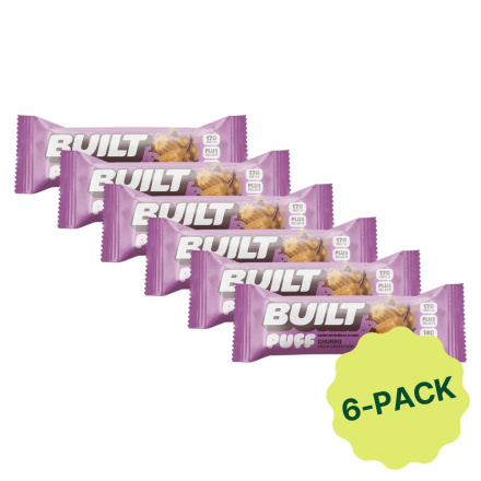 Built Puffs Protein Bar Churro 6-Pack Canada Front