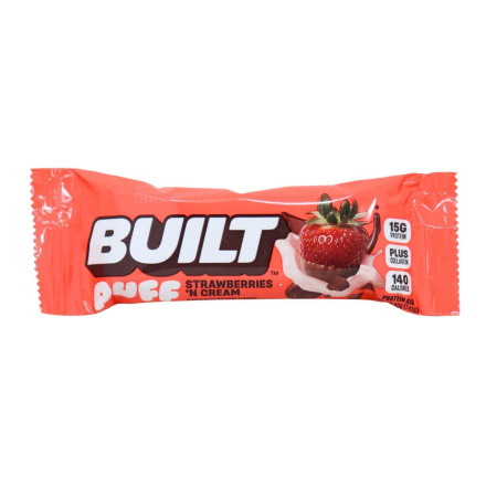 Built Bar Puffs Protein Bar Strawberry & Cream 6-Pack Canada Front