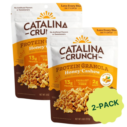 Catalina Crunch Protein Granola Honey Cashew Canada Front