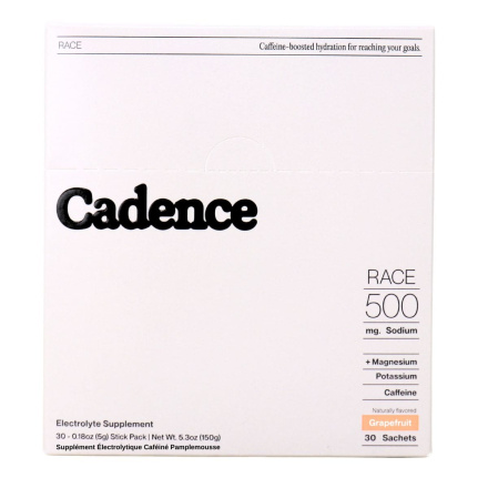 Cadence Race Caffeinated Electrolyte Supplement Grapefruit Canada Front