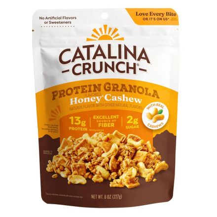 Catalina Crunch Protein Granola Honey Cashew Canada Front