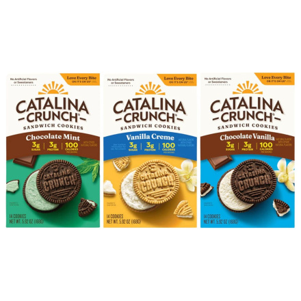 Catalina Crunch Variety Sandwich Cookie Pack Canada Front