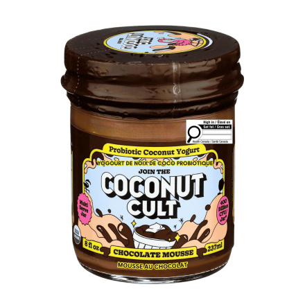 The Coconut Cult Probiotic Coconut Yogurt Chocolate Mousse, 237mL