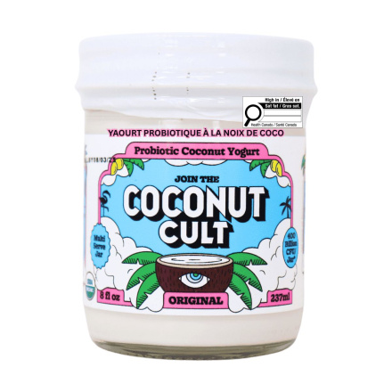 The Coconut Cult Probiotic Coconut Yogurt Original, 237mL