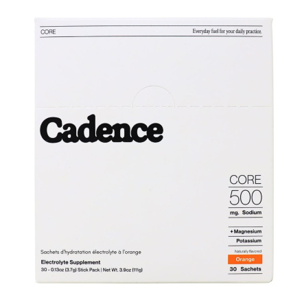 Cadence Core  Zero Calorie Food Supplement Orange Canada Front