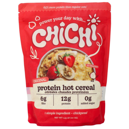 ChiChi Foods Protein Hot Cereal Made from Chickpeas Original, 2.27 kg Front