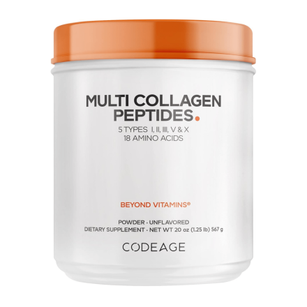 Codeage Multi Collagen Protein Powder Peptides, 567 g Front