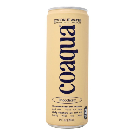 CoAqua Coconut Water Chocolate’y Front