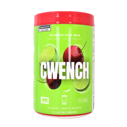 CWENCH Hydration Zero Sugar Electrolyte Mix Cherry Lime, 315g