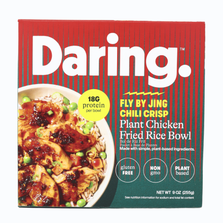 Daring x Fly By Jing Gluten-Free Plant-Based Chicken Fried Rice Bowl Chili Crisp front