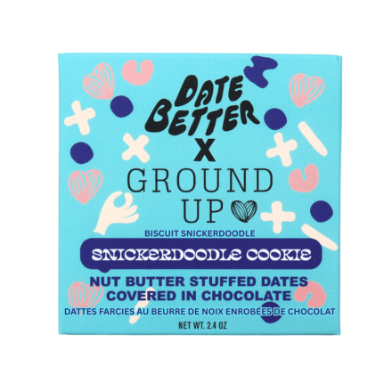 Date Better Snacks Chocolate Covered Dates Snickerdoodle Cookie, 68g
