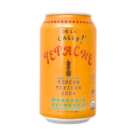 De La Calle! Tepache Modern Mexican Soda Mandarin Refresco Canada Front