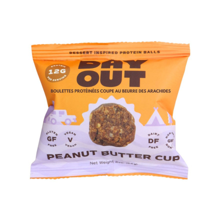 Day Out Gluten-Free Protein Balls Peanut Butter Cup Front