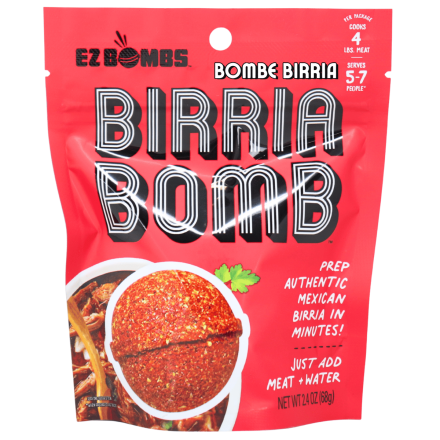 EZ Bombs Spice Bomb Sauce Starter Birria Front