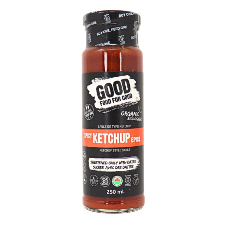 Front of Good Food For Good Paleo Spicy Ketchup