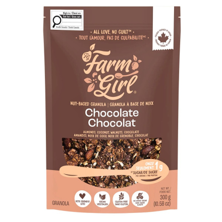 Farm Girl Grain-Free Granola Chocolate Front