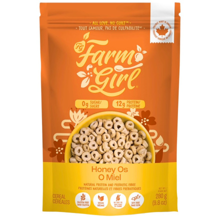 Farm Girl Sugar-Free Cereal Honey Os front