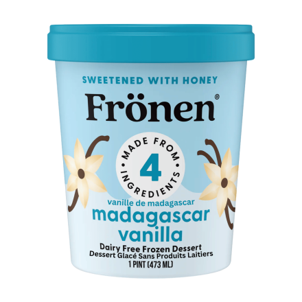 Frönen Dairy-Free Ice Cream Madagascar Vanilla, 473 mL