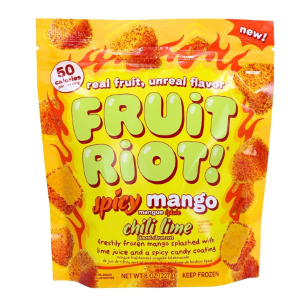 Fruit Riot Real Fruit Candy Spicy Mango Chili Lime Canada Front