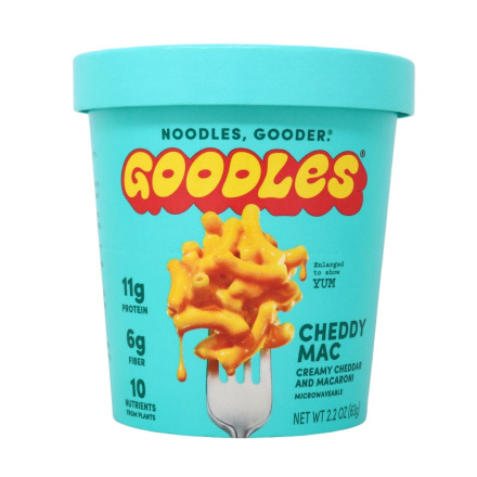 Goodles Instant Mac & Cheese Cup Cheddy Mac Canada Front